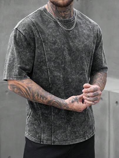 Gray Oversize T-shirt